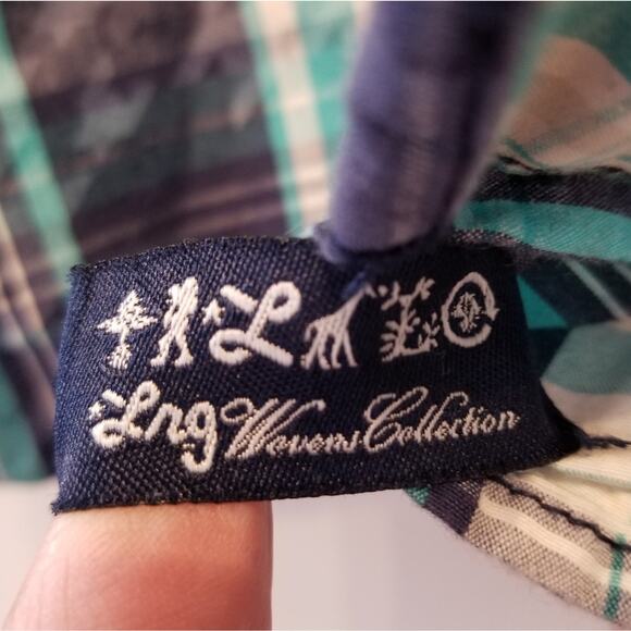 LNH Women's Collection Cotton Long Sleeve Button Shirt Size XL - Picture 7 of 10